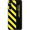 Black and Yellow Stripes Galaxy S22 Skin